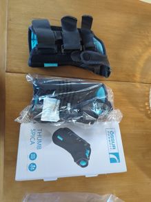 Two left hand wrist braces - 'Thumb Spica'