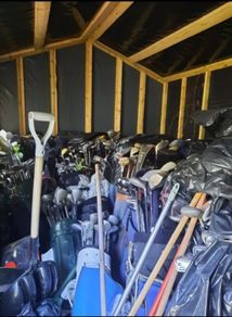 collection of golf equipment