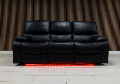 3 Seater Rita Plus Electric Leather Recliner Sofa