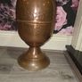 Large Vintage Copper Vase Image 3