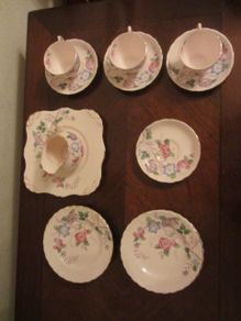 Tuscan Fine English Bone China Tea set