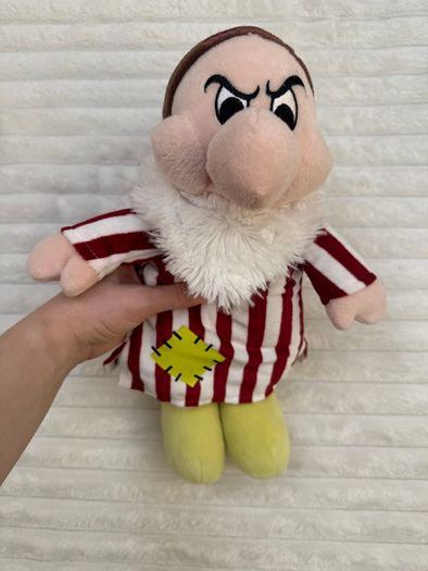 Disney Snow White & The Seven Dwarfs Grumpy  Approx. 14 in Night Shirt Used Please see photos