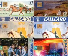 Ireland & United Kingdom Call cards. Bundle of 10 callcards that have some element of damage. Offering for free if anyone interested before disposing off.