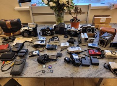 Large Camera Collection