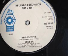 Sheeba, Horoscopes 7",  Maxi Irish Eurovision 1981
