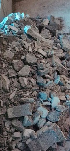 Free blocks, bricks, rubble