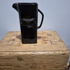 Glenturret single highland malt Scotch whisky advertising water jug