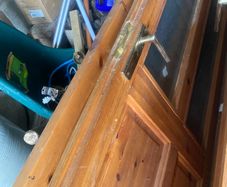 5 solid pine  inside doors for sale