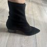 clarks suede womans ankle boot Image 2