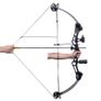 Adult Compound Bow with Accessories and Fiberglass Arrows Image 5