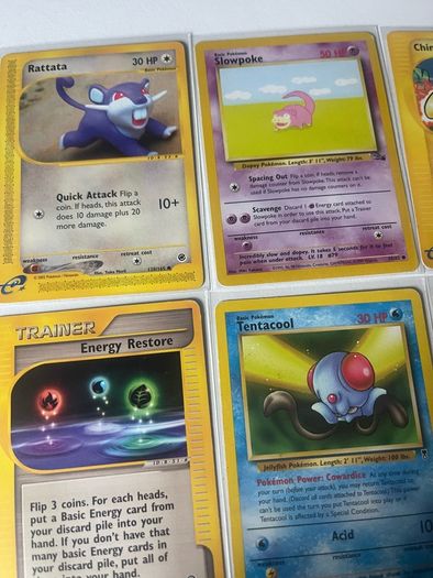 Vintage Pokemon Cards Lot