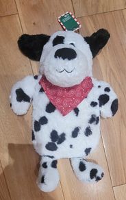 Dalmation Hot Water Bottle Cover & Bottle