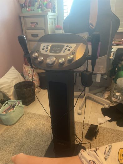 karaoke machine