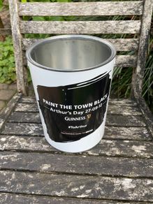 Guinness Advertising Tin " Arthur's Day "