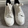 Marco Moreo White Leather Trainers Size 38 Image 3