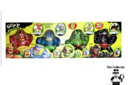 Heroes of Goo Jit Zu Dino Power 4 Pack Figure Set Brand New Sealed Very Rare Hard To Find