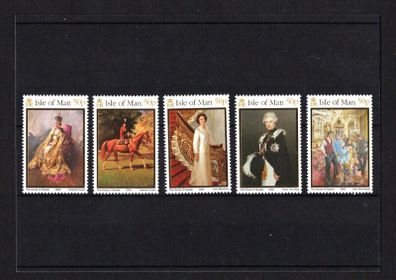 2002 Isle of Man Golden Jubilee Royal Paintings Commemorative Stamp Mint Never Hinged (MNH)