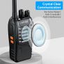 NEW SALE | Walkie Talkies 4Pcs Professional Best Walkie Talkies- 2 Way Radio Long Range Rechargeable Walkie Talkies for Adult With Original Earpieces &16CH Single Band Supports Image 5