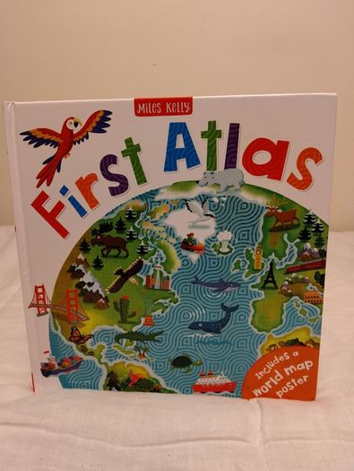 First Atlas Large Hardback Book
