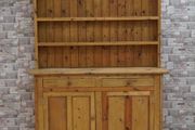 Vintage Rustic Pine Welsh Dresser