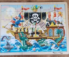 Mellissa & Doug Pirates wooden jigsaw puzzle