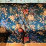Liberty London Vintage Velvet Fabric Lady Kristina Rose - Lapis Floral Image 7