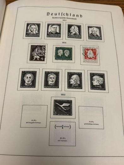 Stamp album GERMANY