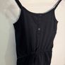 PENNEYS Primark Black Button Down Playsuit Size 6! Image 2