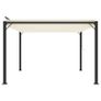 Gazebo 3x3m with Adjustable Louvered Roof Image 5