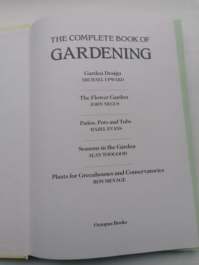 Gardening Book