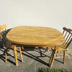 Table and 2 chairs