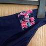 Floral Tankini Top with 2 Sets of Matching Bottoms - New Image 5