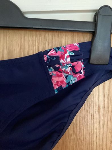 Floral Tankini Top with 2 Sets of Matching Bottoms - New