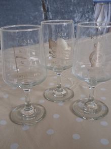 Commerative RNLI Goblets