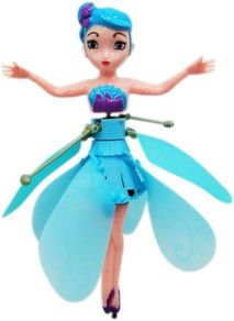 Flying Fairy Doll Induction Control RC Aircraft Kids Toys Ballet Girl Flying Princess Toy