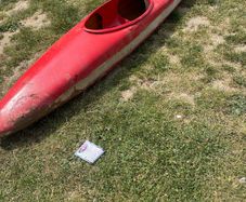 kayak 9ft fiberglass