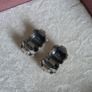 Pandora cherry blossom clips charm, featuring smooth cream enamel petals and a sterling silver beaded center very good condition Image 10