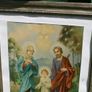 Old religious prints in original frames Image 7