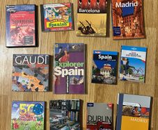 Lonely Planet travel and Spanish learning guides