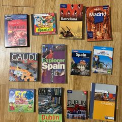 Lonely Planet travel and Spanish learning guides