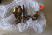 Brass Lacquered Wall Lights
