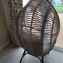 Rattan wicker egg chair Image 3