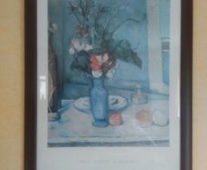 Large framed Cezanne print