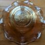 Vintage Marigold Glass Bowl Image 4