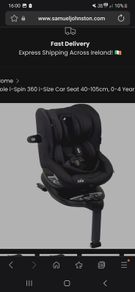 Reduced for a quick sale. Great car seat. Excellent condition. Joie 360 spin - toddler car seat
