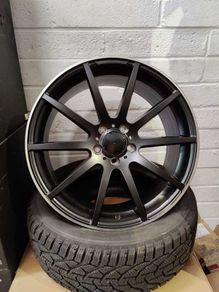 4 X 19 10 spoke bp amg style alloy wheels fits mercedes c e s vito class Dublin 12 Tracking /alignment  Finance Available