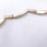 Vintage 9K Solid Gold 375 heavy Necklace Collier 13,28g length 17,2" Image 6