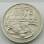 Australia, Elizabeth II, 20 Cents, coin 1967. Image 2