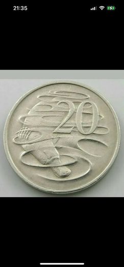 Australia, Elizabeth II, 20 Cents, coin 1967.