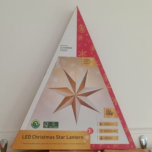 Carolyn Donnelly Christmas Stars and LIVARNO LED Star Lantern Lot